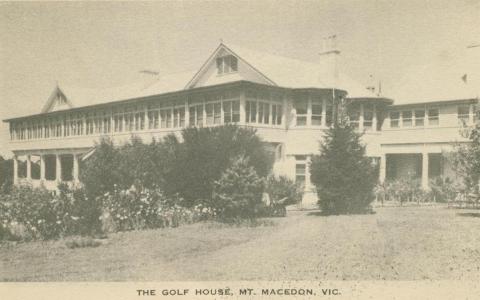 The Golf House, Mount Macedon, 1949