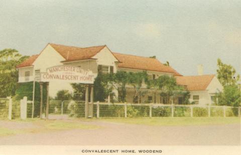 Convalescent Home, Woodend, 1955