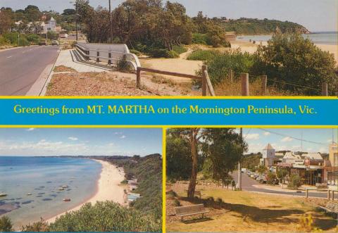 Three views of Mount Martha on the Mornington Peninsula, 1995