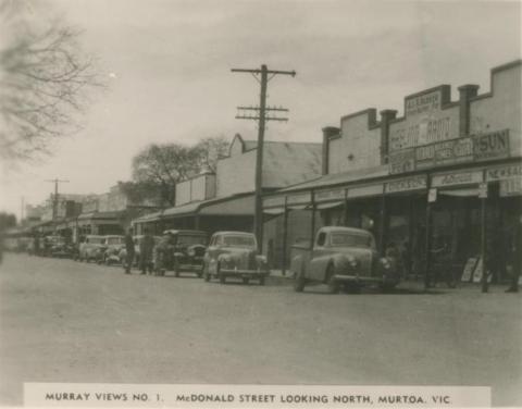 McDonald Street, looking north, Murtoa