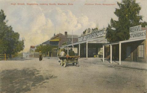 High Street, Nagambie, looking south, western side, 1907