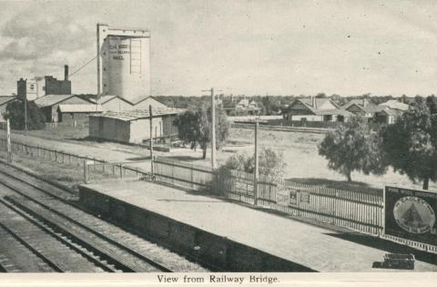 View from Railway Bridge, Nhill