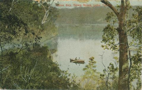 Lotus Bay, Nowa Nowa, Lake Tyers, 1908