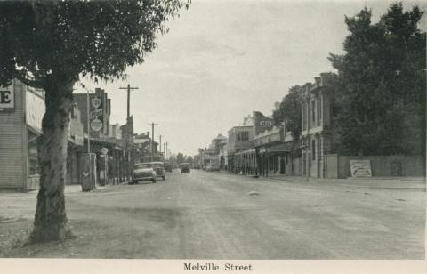 Melville Street, Numurkah, 1950