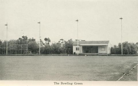 The Bowling Green, Numurkah, 1950