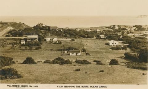 View showing The Bluff, Ocean Grove