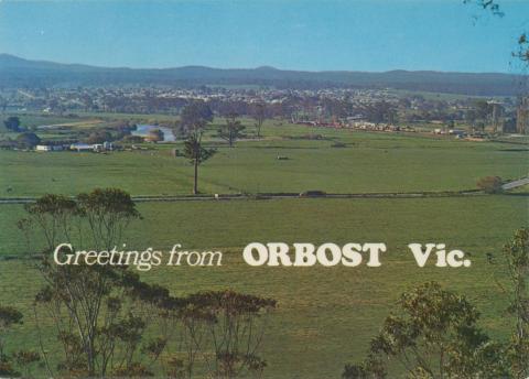 Orbost seen from Grandview Lookout