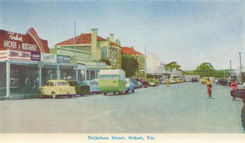 Nicholson Street, Orbost, 1964