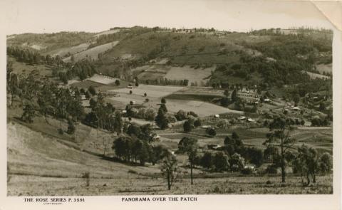 Panorama over The Patch