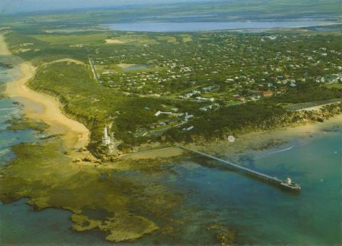 Aerial view of Point Lonsdale