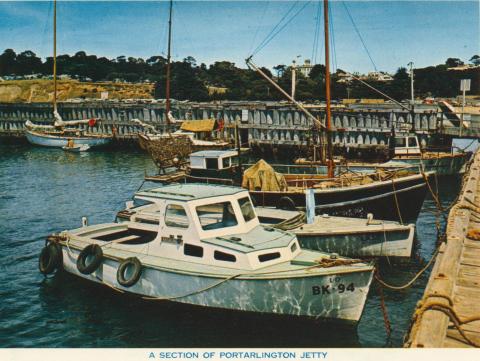 A section of Portarlington Jetty