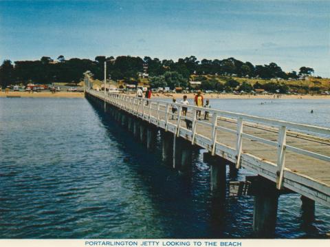 Portarlington Jetty looking to the Beach