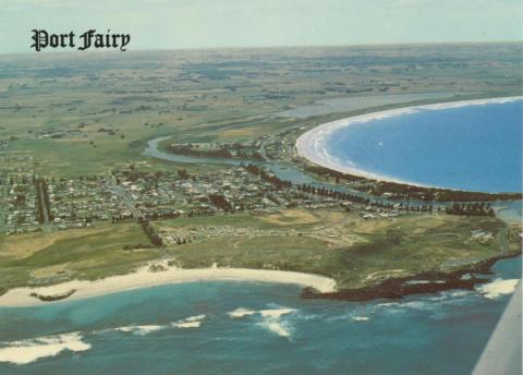 Aerial view of Port Fairy