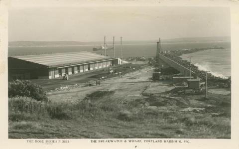 The Breakwater and Wharf, Portland Harbour