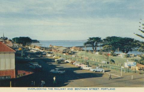 Overlooking the Railway and Bentinck Street, Portland