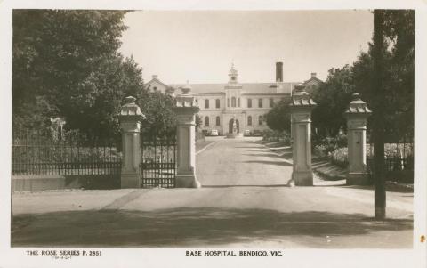 Base Hospital, Bendigo, 1940