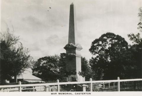 War Memorial, Casterton