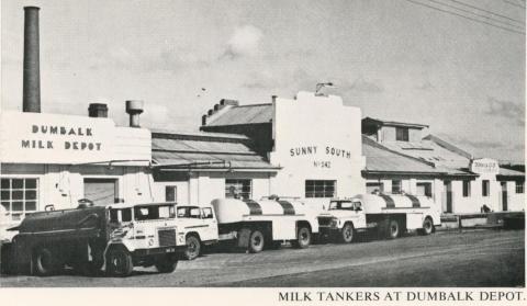 Milk Tankers at Dumbalk Depot