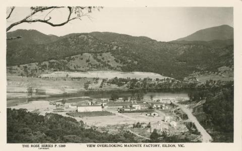 View Overlooking Masonite Factory, Eildon