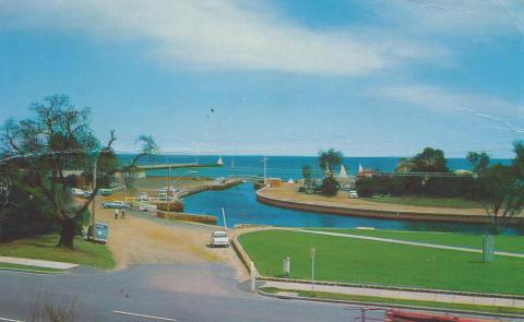 The Entrance to Kananook Creek, Frankston, 1970