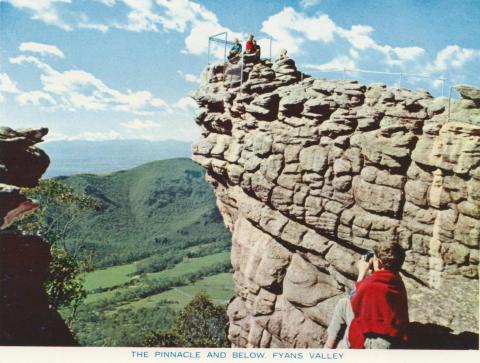 The Pinnacle and below Fyans Valley, Grampians