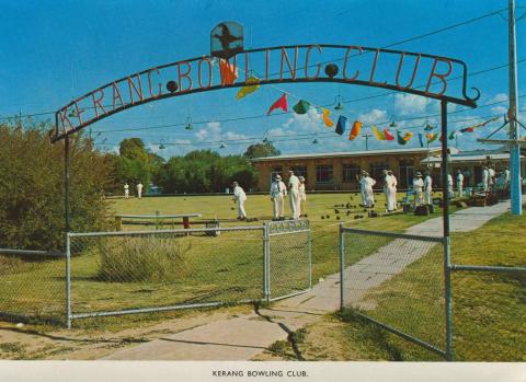 Kerang Bowling Club, 1975