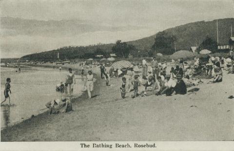 The Bathing Beach, Rosebud, 1942