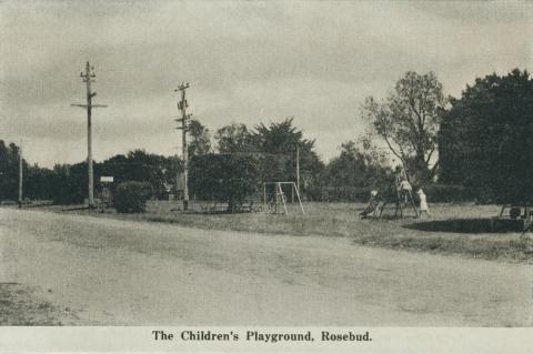 The Children's Playground, Rosebud, 1942