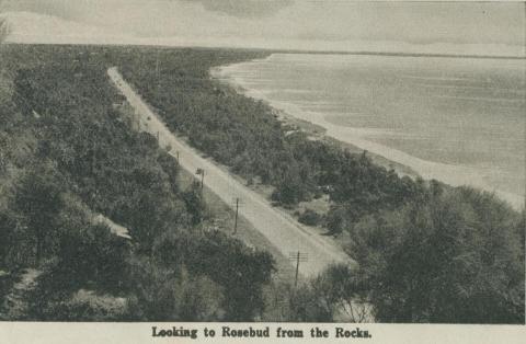 Looking to Rosebud from the Rocks, 1942