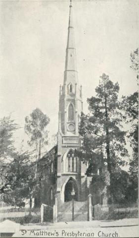 St Matthews Presbyterian Church, Stawell, c1925