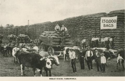 Wheat Stacks, Yarrawonga