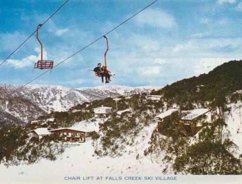 Chair Lift at Falls Creek Ski Village