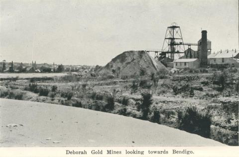 Deborah Gold Mines looking towards Bendigo