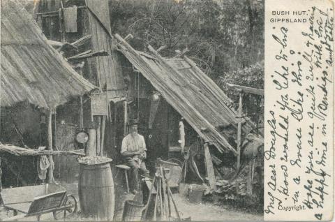 Bush Hut, Gippsland, 1914