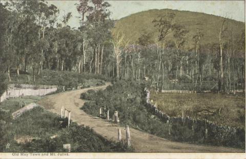 Old May Town and Mt Juliet, 1906