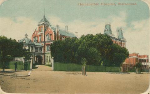 Homepathic Hospital, Melbourne