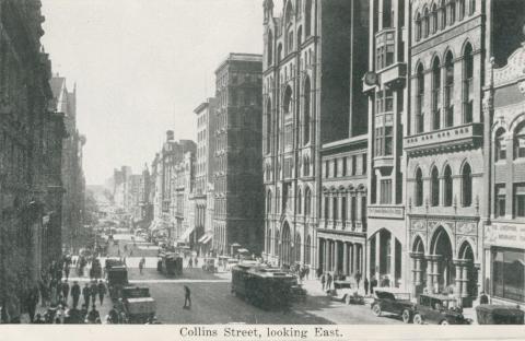 Collins Street, looking East, Melbourne