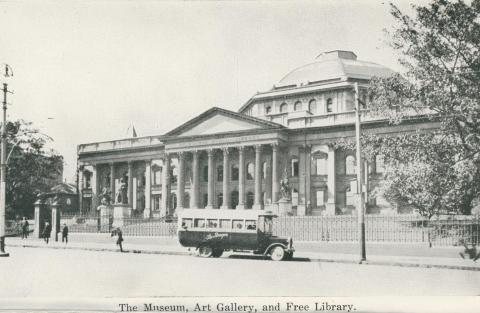 The Museum, Art Gallery and Free Library, Melbourne