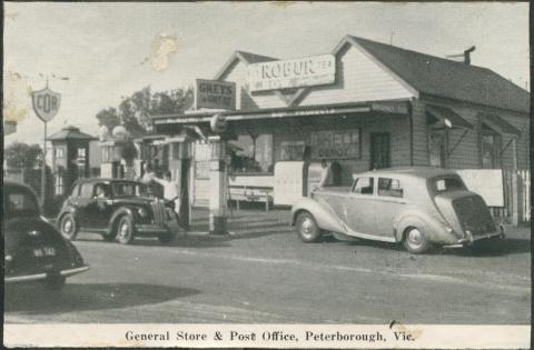 General Store and Post Office, Peterborough, 1934