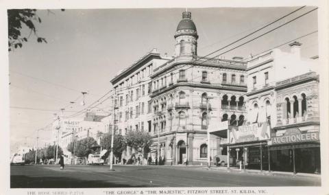 The George and The Majestic, Fitzroy Street, St Kilda