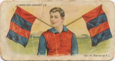 South Ballarat Football Club, Havelock Cigarettes Card