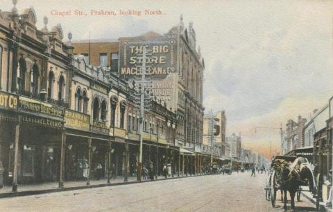 Chapel Street, looking north, Prahran