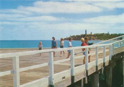 The Pier, looking to the Fort, Queenscliff