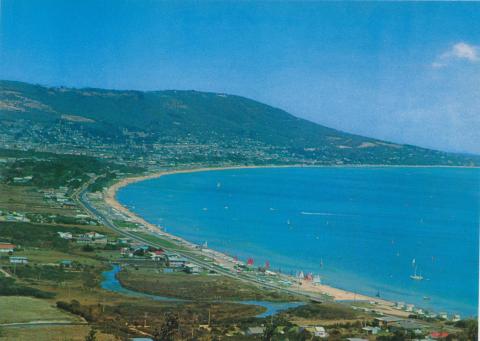 Safety Beach and Arthur's Seat from Mt Martha