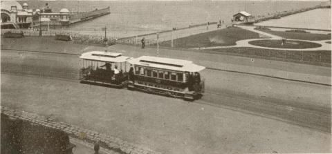 Tram Service, St Kilda, 1909