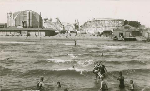 Luna Park from the Dinghy Jetty, St Kilda