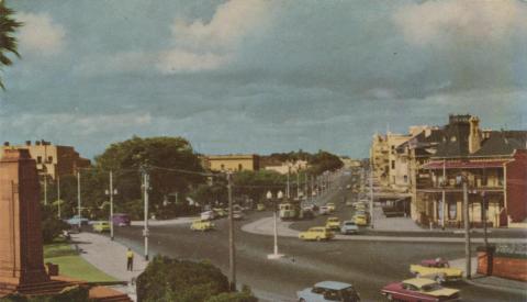 Fitzroy Street, from the Yacht Club, St Kilda