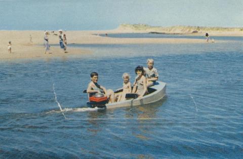 On the Creek at Seaspray, 1975