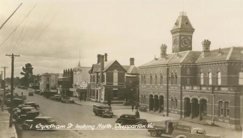 Wyndham Street, looking north, Shepparton