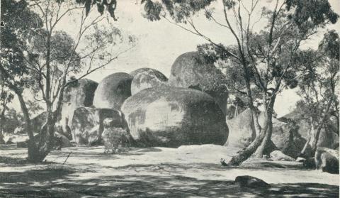 The Sister's Rocks, Stawell, 1935